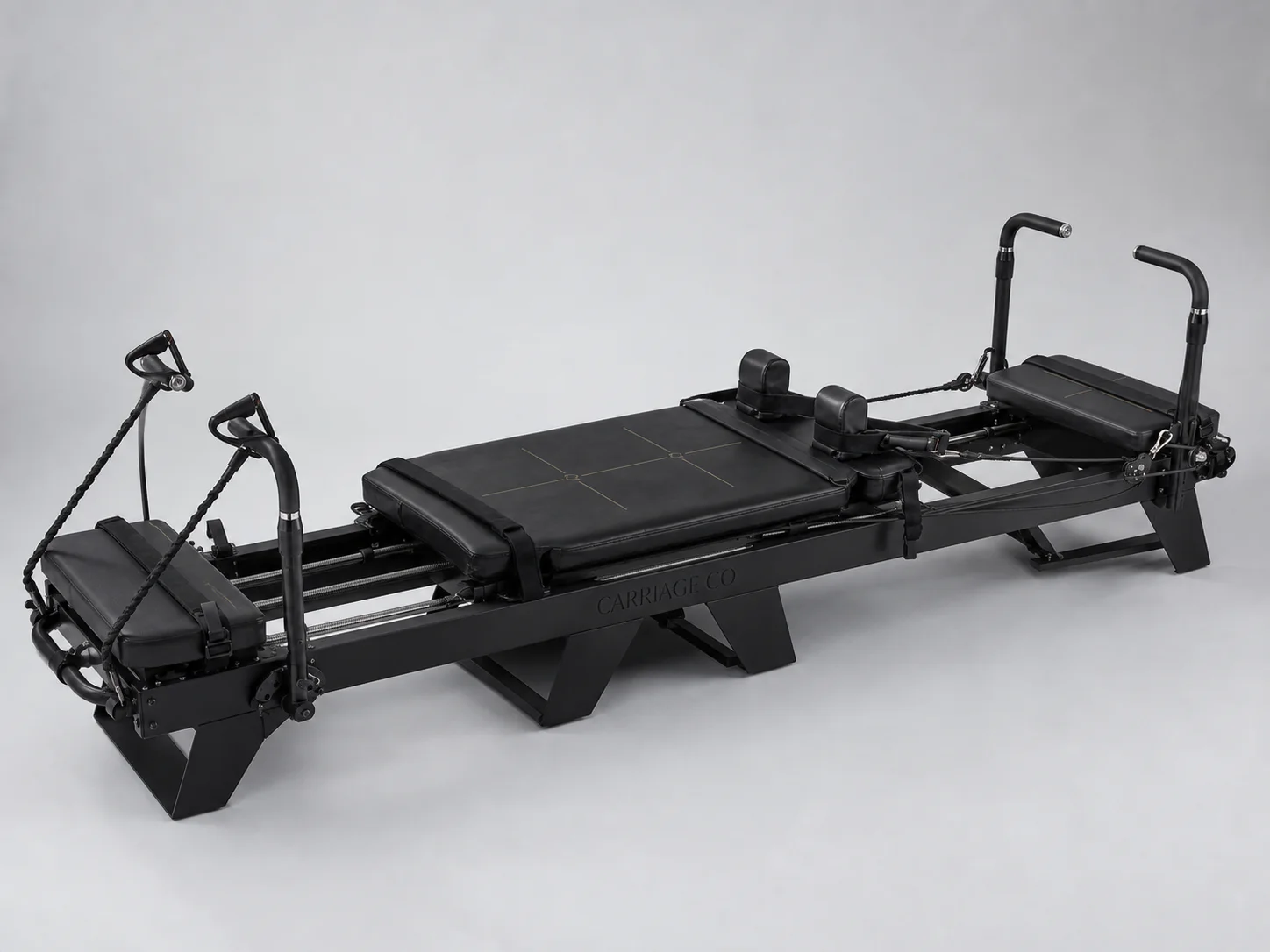 Elevated product view of the black Carriage One commercial reformer