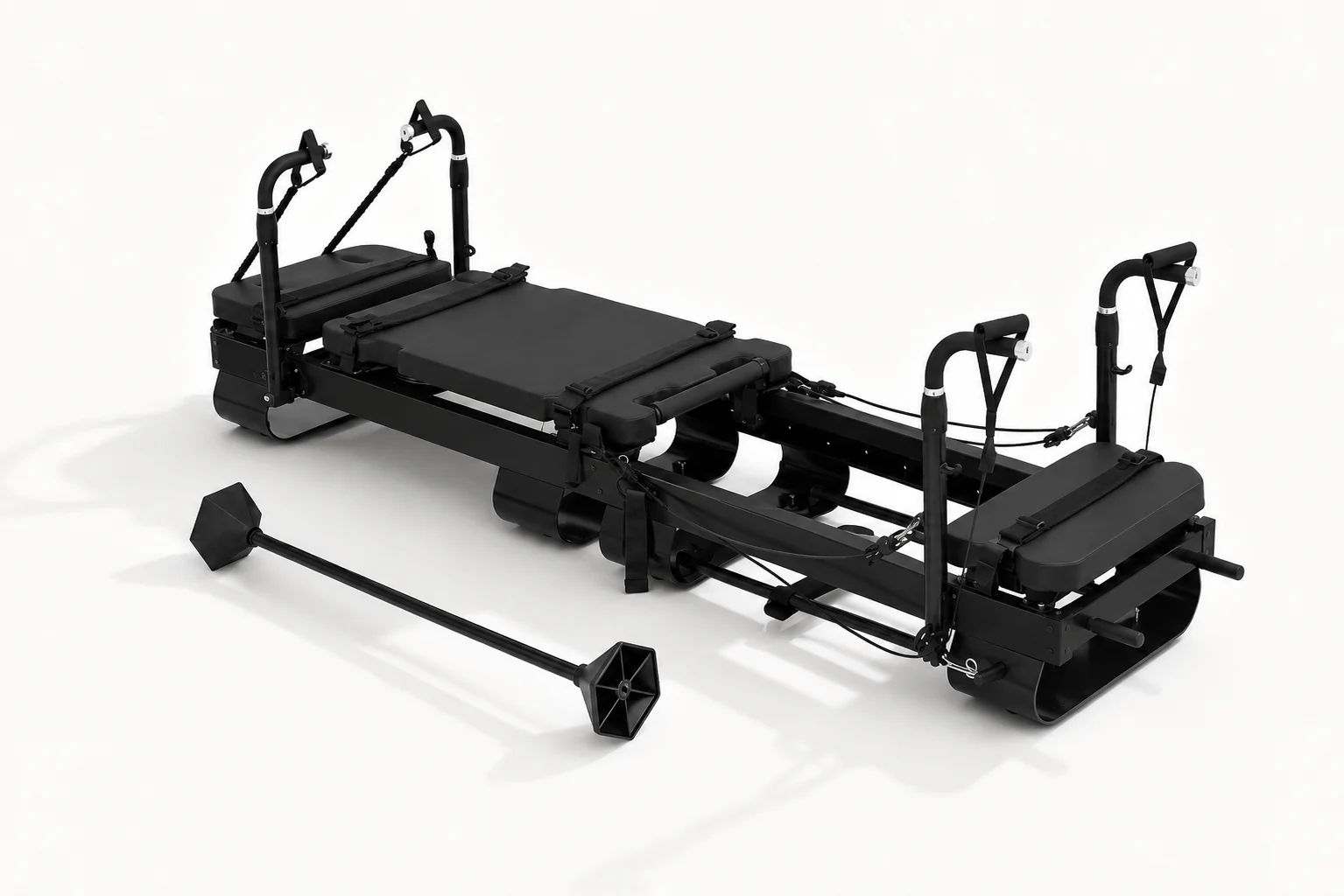 Carriage X in an all-black three-quarter product view