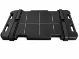 Carriage One platform end detail with alignment marks and end cutouts