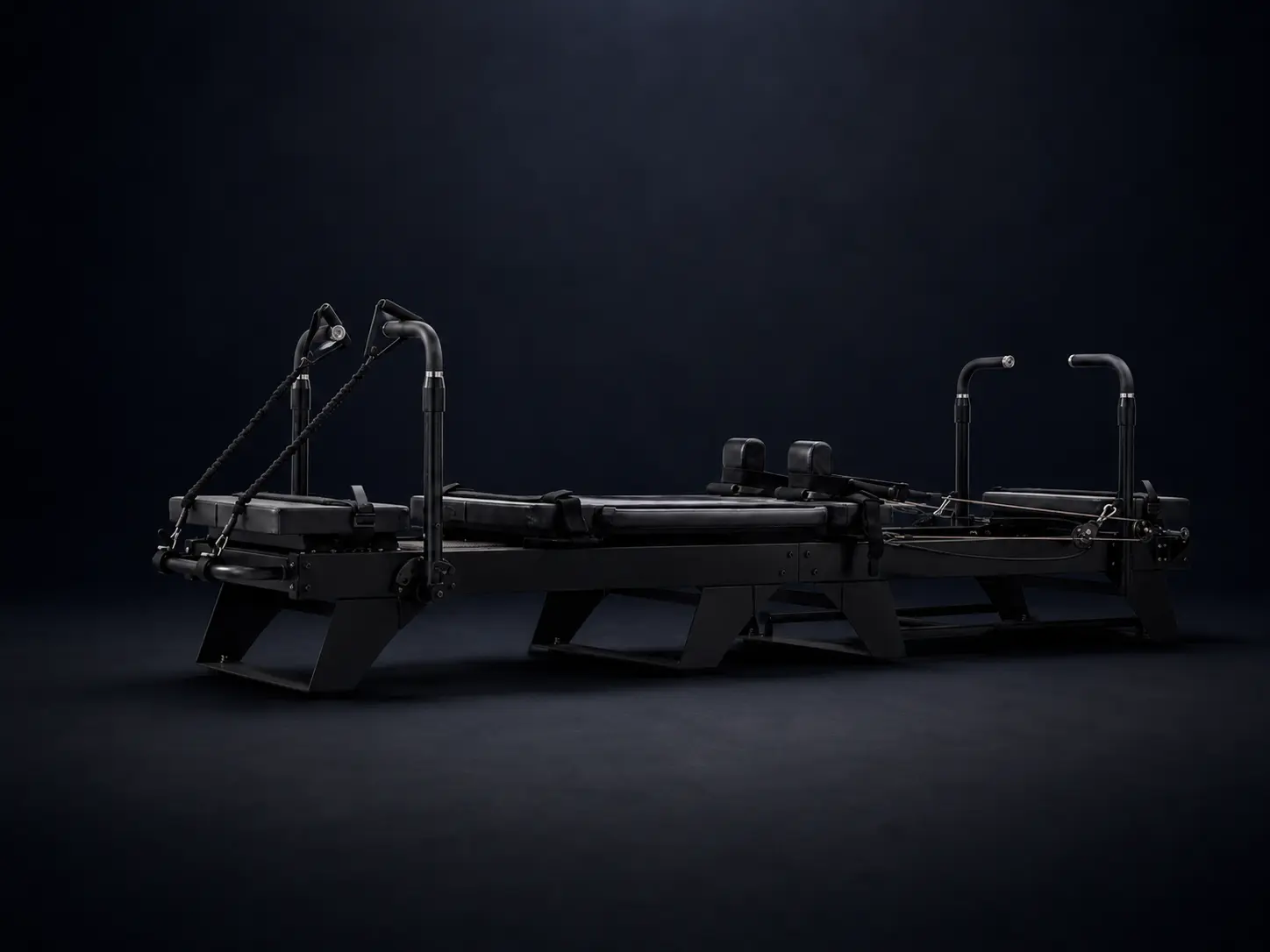 Exact Carriage One commercial reformer side profile used for studio layout planning