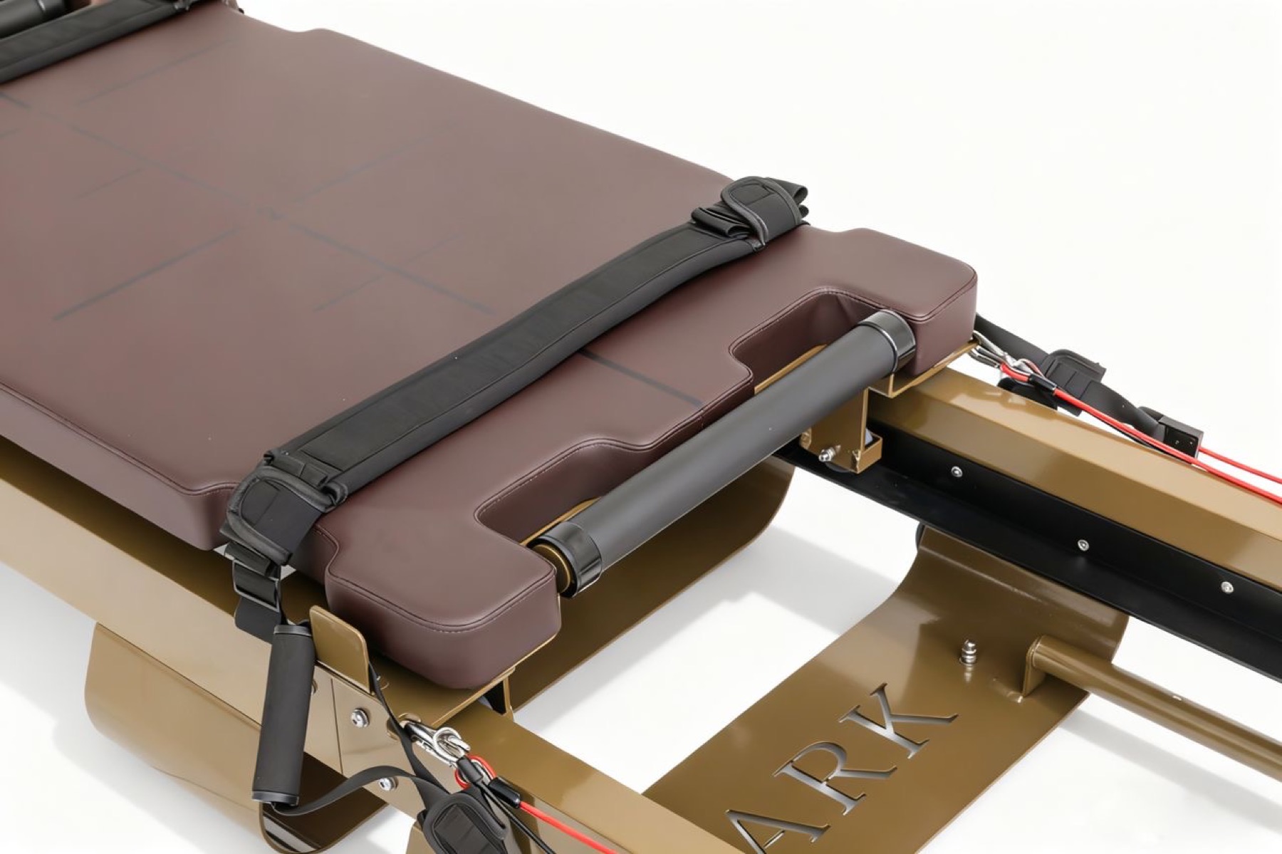 Carriage One carriage and platform detail with premium upholstery and finish